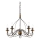 Ideal Lux - Hanglamp aan een ketting CORTE 5xE14/40W/230V diameter 54 cm koper