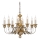 Ideal Lux - Hanglamp aan een ketting FIRENZE 8xE14/40W/230V diameter 64 cm goud