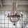Ideal Lux - Hanglamp aan een ketting MILLENNIUM 8xE14/40W/230V diameter 92 cm Berk/bruin