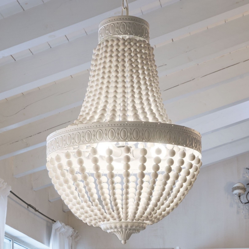 Ideal Lux - Hanglamp aan een ketting MONET 6xE14/40W/230V diameter 50 cm hennep/wit