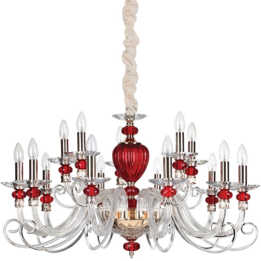 Ideal Lux - Hanglamp aan een koord BARONET 15xE14/40W/230V