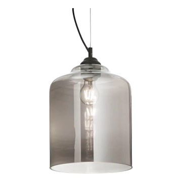 Ideal Lux - Hanglamp aan een koord BISTRO 1xE27/60W/230V diameter 24 cm gerookt