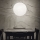 Ideal Lux - Hanglamp aan een koord CARTA 1xE27/25W/230V diameter 30 cm wit
