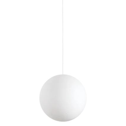 Ideal Lux - Hanglamp aan een koord CARTA 1xE27/25W/230V diameter 30 cm wit