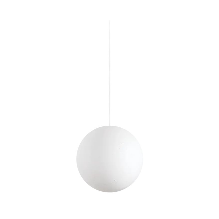 Ideal Lux - Hanglamp aan een koord CARTA 1xE27/25W/230V diameter 30 cm wit