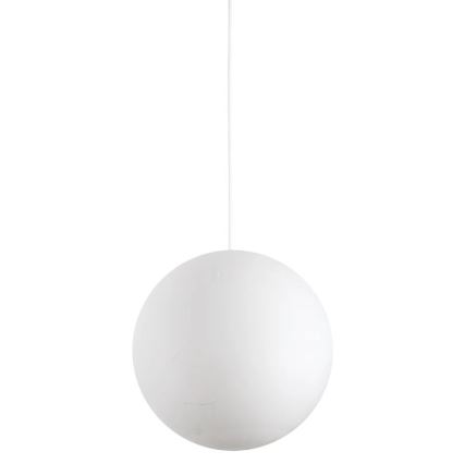 Ideal Lux - Hanglamp aan een koord CARTA 1xE27/25W/230V diameter 40 cm wit