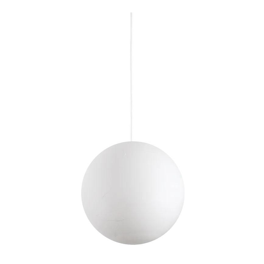Ideal Lux - Hanglamp aan een koord CARTA 1xE27/25W/230V diameter 40 cm wit