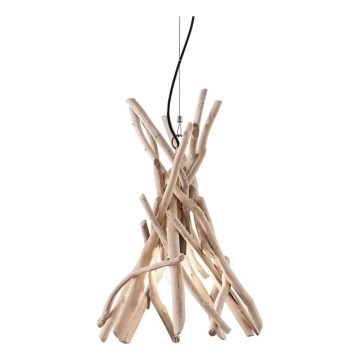 Ideal Lux - Hanglamp aan een koord DRIFTWOOD 1xE27/60W/230V guave