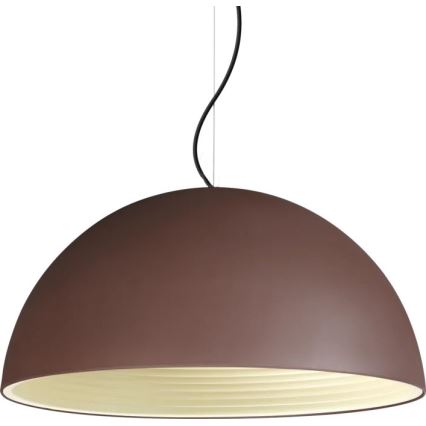 Ideal Lux - Hanglamp aan een koord FOLK 1xE27/60W/230V diameter 50 cm bruin