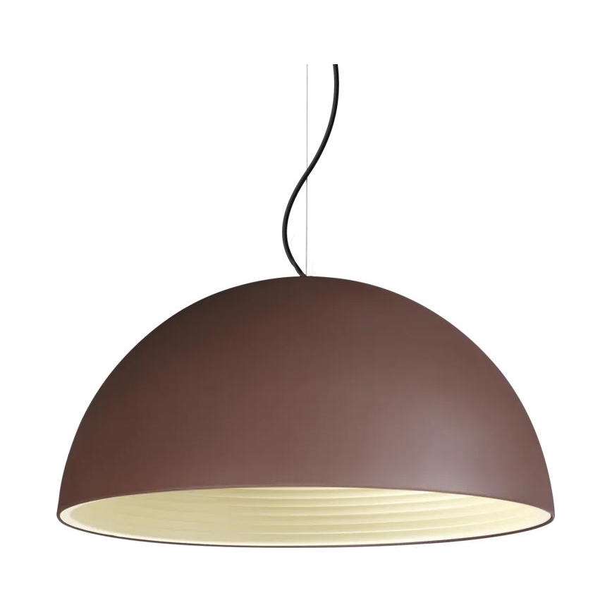 Ideal Lux - Hanglamp aan een koord FOLK 1xE27/60W/230V diameter 50 cm bruin