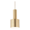 Ideal Lux - Hanglamp aan een koord HOLLY 1xE27/60W/230V diameter 12 cm messing