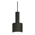 Ideal Lux - Hanglamp aan een koord HOLLY 1xE27/60W/230V diameter 12 cm zwart