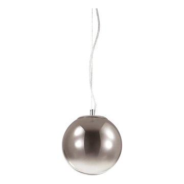 Ideal Lux - Hanglamp aan een koord MAPA 1xE27/42W/230V diameter 20 cm grijs/gerookt