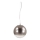 Ideal Lux - Hanglamp aan een koord MAPA 1xE27/42W/230V diameter 20 cm grijs/gerookt