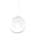 Ideal Lux - Hanglamp aan een koord MAPA 1xE27/42W/230V diameter 30 cm doorzichtig