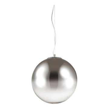 Ideal Lux - Hanglamp aan een koord MAPA 1xE27/42W/230V diameter 40 cm grijs/gerookt