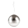 Ideal Lux - Hanglamp aan een koord MAPA 1xE27/42W/230V diameter 40 cm grijs/gerookt