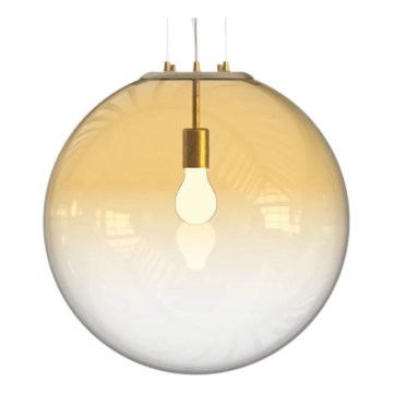 Ideal Lux - Hanglamp aan een koord MAPA 1xE27/42W/230V diameter 50 cm goud/gerookt