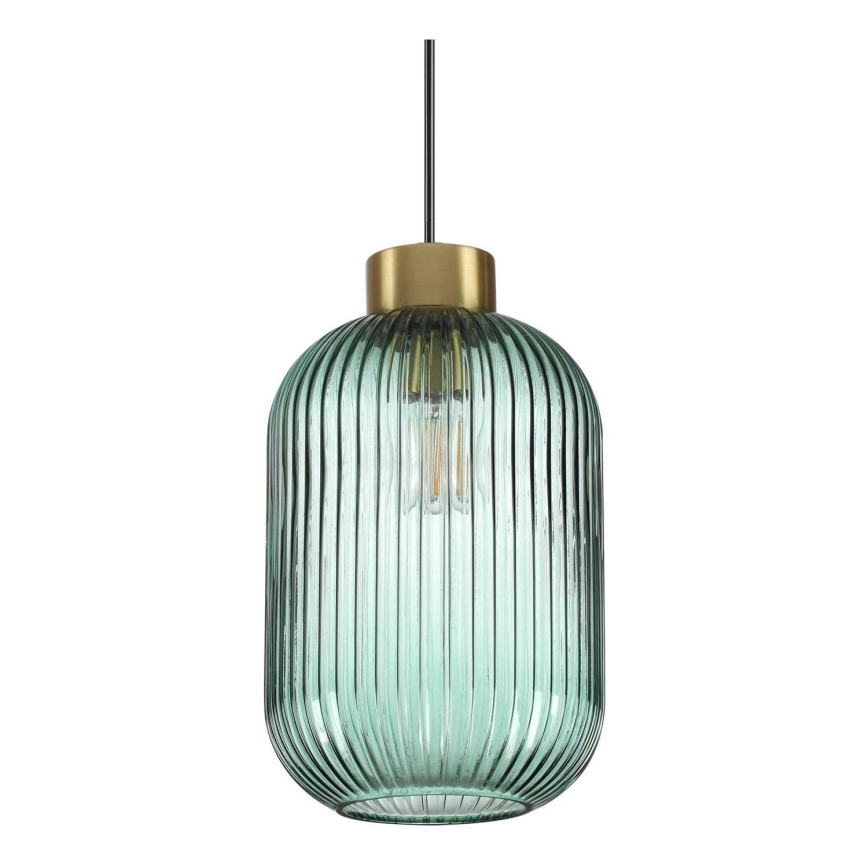 Ideal Lux - Hanglamp aan een koord MINT 1xE27/60W/230V diameter 20 cm groen