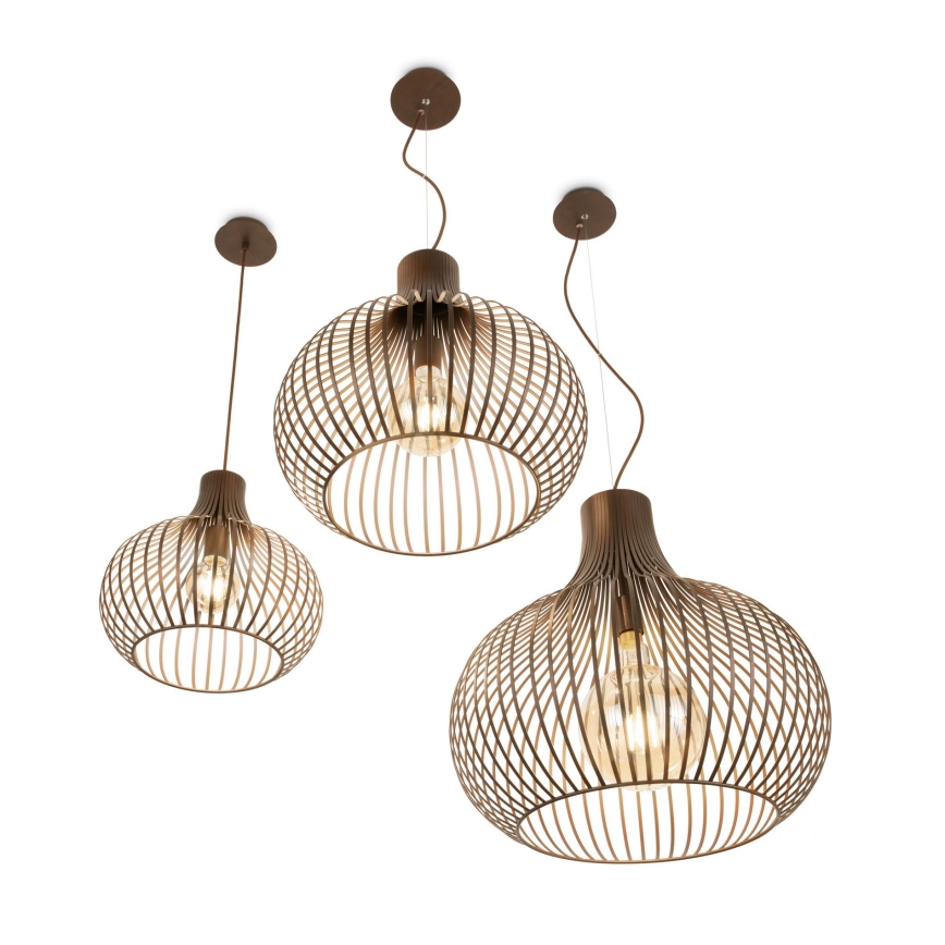 Ideal Lux - Hanglamp aan een koord ONION 1xE27/60W/230V diameter 59,5 cm