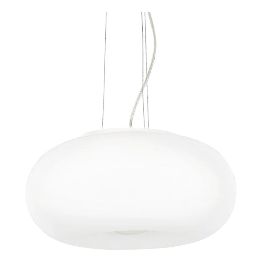 Ideal Lux - Hanglamp aan een koord ULISSE 3xE27/60W/230V diameter 52 cm wit