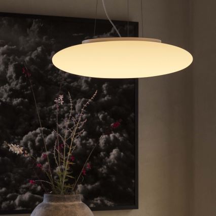 Ideal Lux - Hanglamp aan kabel SMARTIES, 5x E27/42W/230V, Ø 60 cm, wit