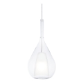 Ideal Lux - Hanglamp met kabel KALIQUE 1xE27/42W/230V Ø 18 cm helder