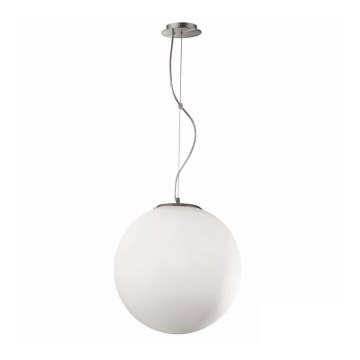 Ideal Lux - Hanglamp met kabel MAPA 1xE27/42W/230V Ø 20 cm wit