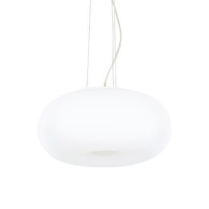 Ideal Lux - Hanglamp ULISSE aan kabel 3xE27/60W/230V, diameter 42 cm, wit