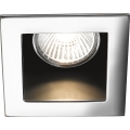 Ideal Lux - Inbouwspot FUNKY 1xGU10/50W/230V 9x9 cm glanzend chroom