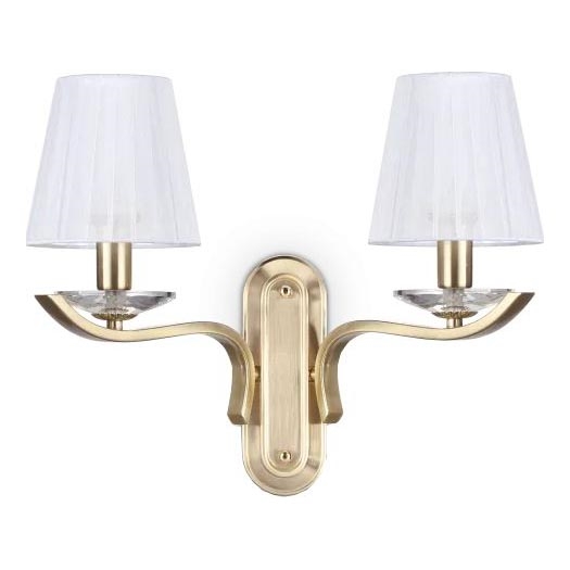 Ideal Lux - Kristal wand lamp PEGASO 2xE14/28W/230V goud