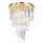 Ideal Lux - Kristallen hangende kroonluchter CARLTON 12xE14/40W/230V diameter 50 cm goud