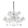 Ideal Lux - Kristallen hanglamp aan een ketting CONTINENTAL 12xE14/40W/230V diameter 86 cm doorzichtig