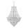 Ideal Lux - Kristallen hanglamp aan een ketting DUBAI 24xE14/28W/230V diameter 80 cm glanzend chroom