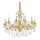 Ideal Lux - Kristallen hanglamp aan een ketting GIOCONDA 12xE14/40W/230V diameter 90 cm goud
