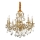 Ideal Lux - Kristallen hanglamp aan een ketting GIOCONDA 8xE14/40W/230V diameter 73 cm goud