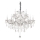 Ideal Lux - Kristallen hanglamp aan een ketting NAPOLEON 12xE14/40W/230V diameter 74 cm glanzend chroom