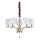 Ideal Lux - Kristallen hanglamp aan een ketting PEGASO 5xE14/28W/230V diameter 72 cm goud