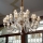 Ideal Lux - Kristallen hanglamp aan een ketting STRAUSS 18xE14/40W/230V diameter 85 cm messing