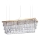 Ideal Lux - Kristallen hanglamp aan een koord MARTINEZ 8xE14/40W/230V