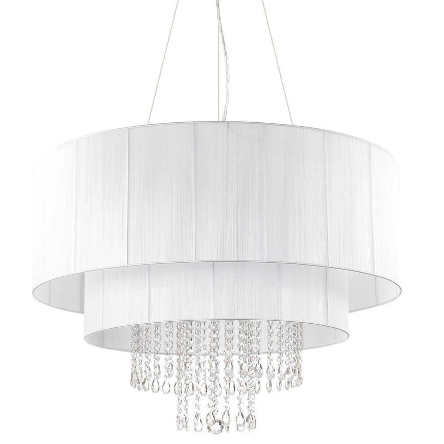 Ideal Lux - Kristallen hanglamp aan een koord OPERA 10xE27/60W/230V diameter 90 cm wit