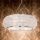 Ideal Lux - Kristallen hanglamp aan een koord PASHA 6xE14/40W/230V diameter 40 cm glanzend chroom