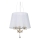 Ideal Lux - Kristallen hanglamp aan een koord PEGASO 3xE14/28W/230V diameter 40 cm goud