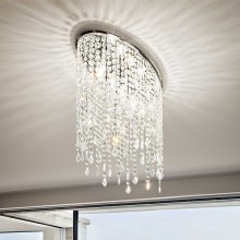 Ideal Lux - Kristallen plafondlamp 3xE14/40W/230V