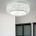 Ideal Lux - Kristallen plafondlamp PASHA 14xE14/40W/230V diameter 65 glanzend chroom