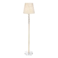 Ideal Lux - Kristallen staande lamp QUEEN 1xE27/60W/230V goud