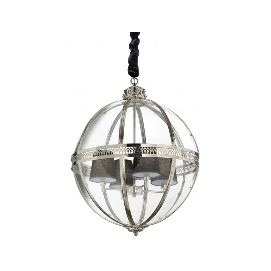 Ideal Lux - Kroonluchter aan een koord WORLD 4x E14 / 40W / 230V