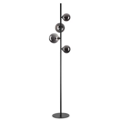 Ideal Lux - Lampadaire LED PERLAGE 4xG9/3W/230V noir/fumé
