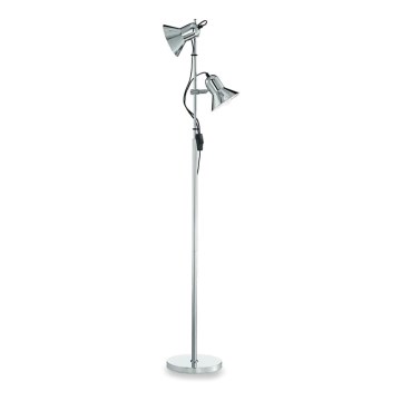 Ideal Lux - Lampadaire POLLY 2xE27/60W/230V chrome brillant