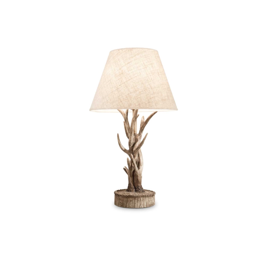 Ideal Lux - Lampe de table CHALET 1xE27/60W/230V ramures